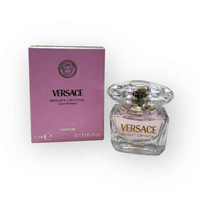 Versace bright crystal parfum -5ml - without automizer 